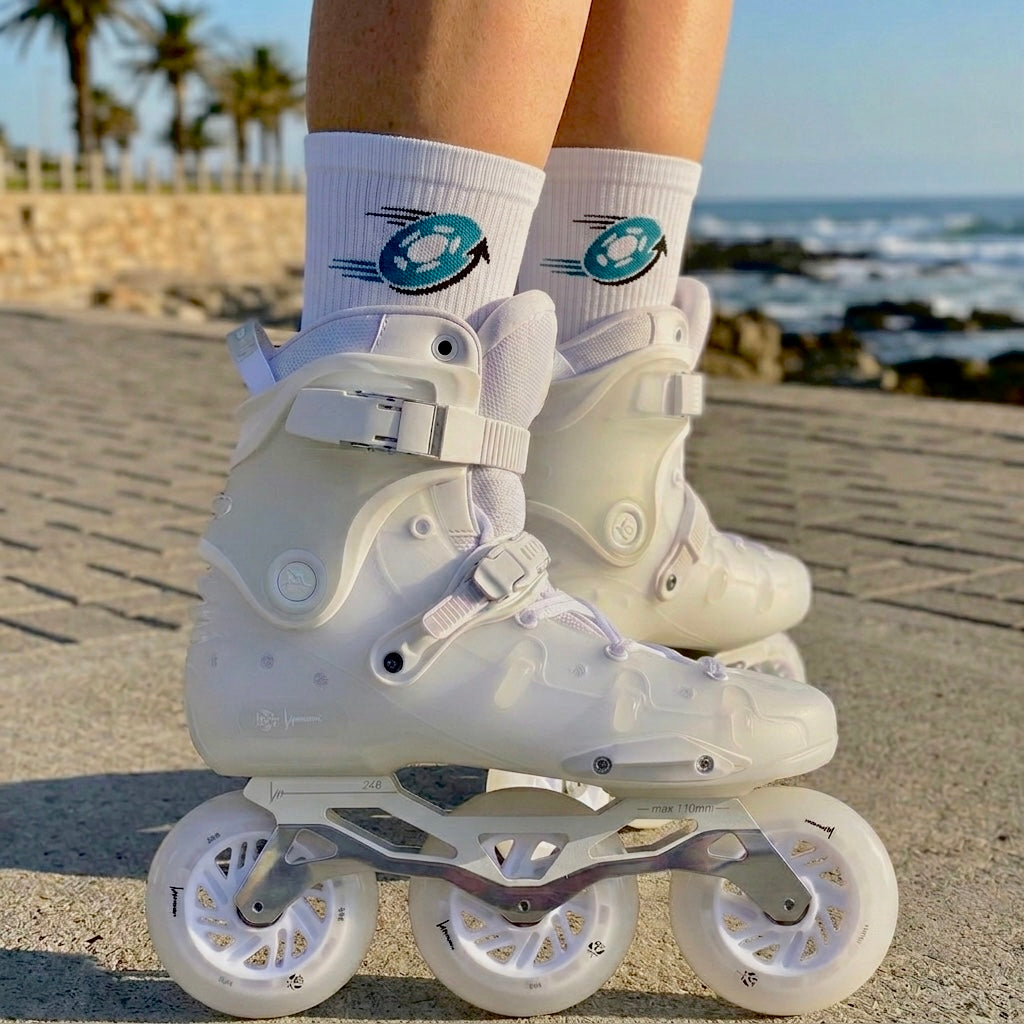 Patines LUMINOUS RAY- WHITE 110