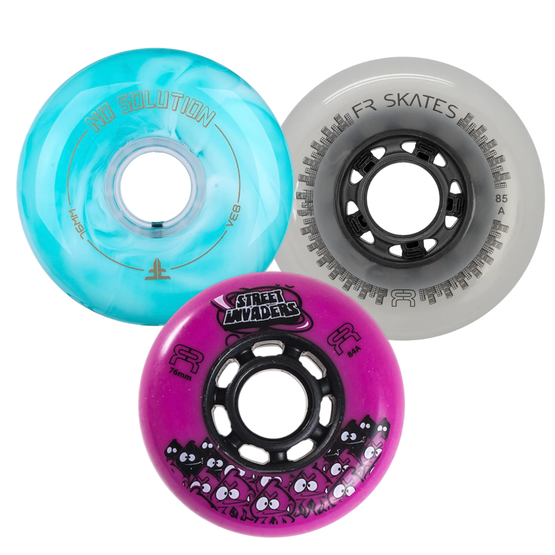 MIX DE RUEDAS 76MM (pack 8)