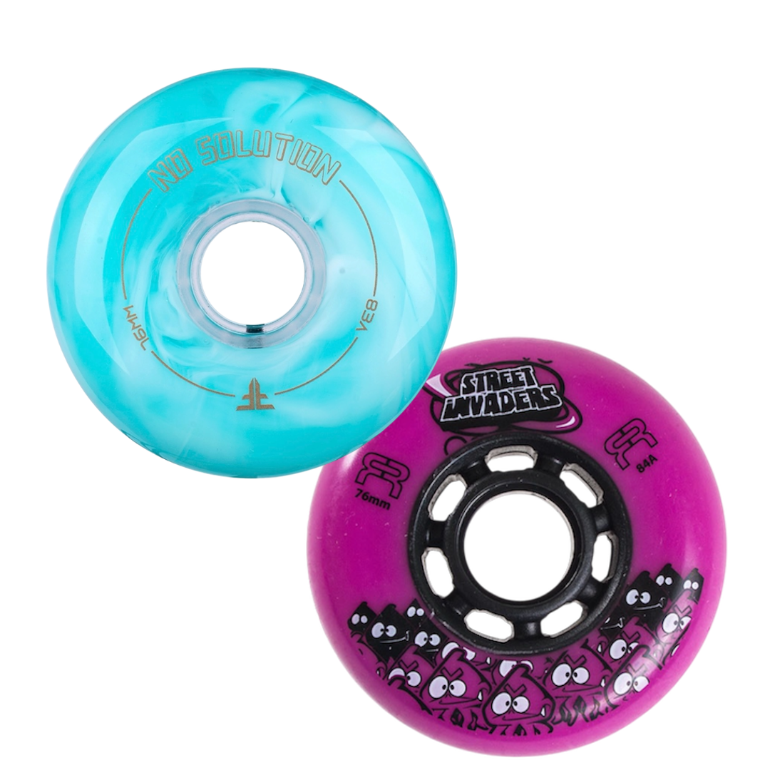 MIX DE RUEDAS 76MM (pack 8)